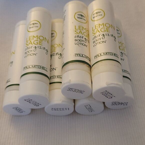 7 PAUL MITCHELL Lemon Sage energizing TEA TREE body lotion TRAVEL SIZE NEW - Picture 2 of 5